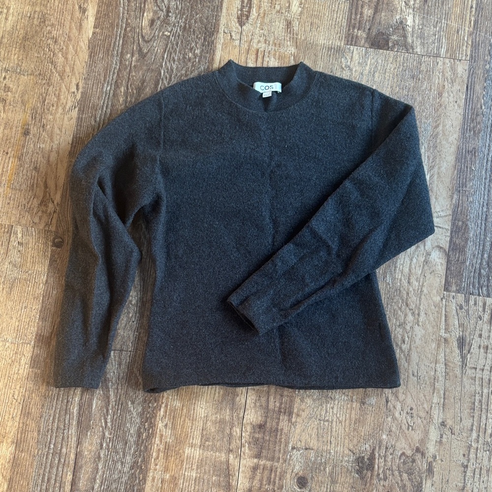COS Wool Charcoal Sweater